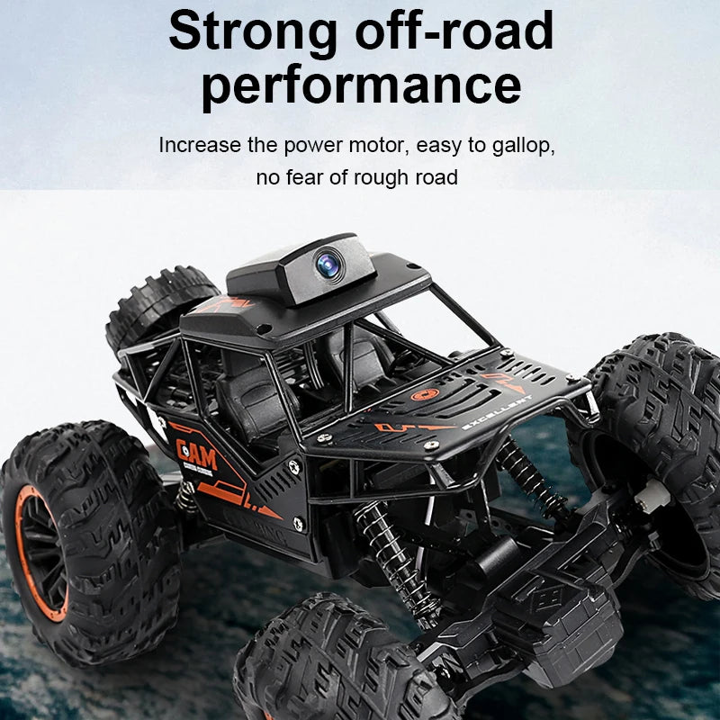 1:18 FPV WiFi RC Climbing SUV – 2.4G Stunt Car with HD Camera