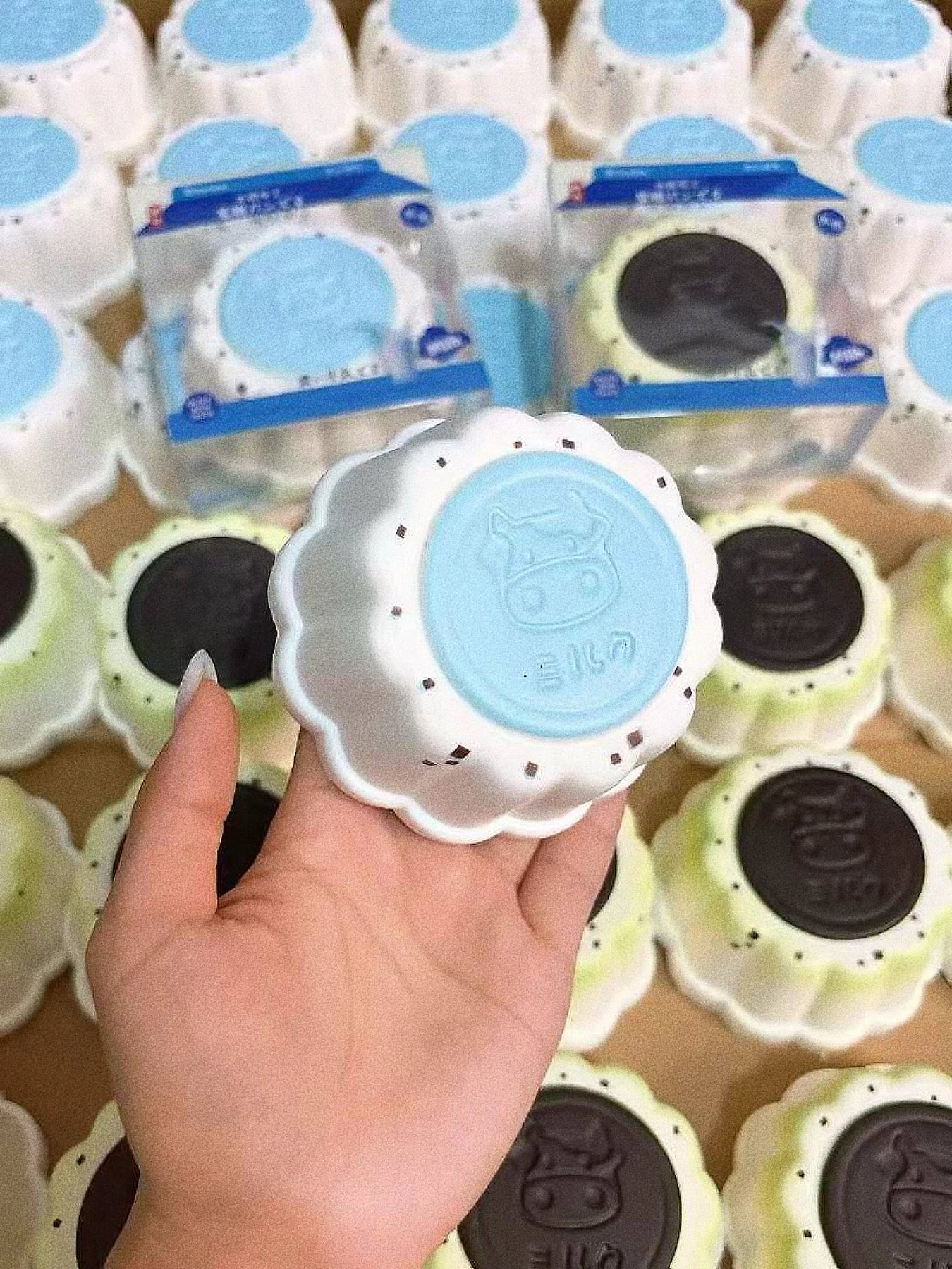 Blue Milk Pudding Toy