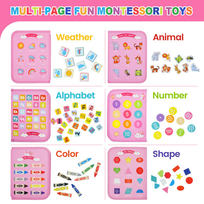 Montessori Busy Board Toy