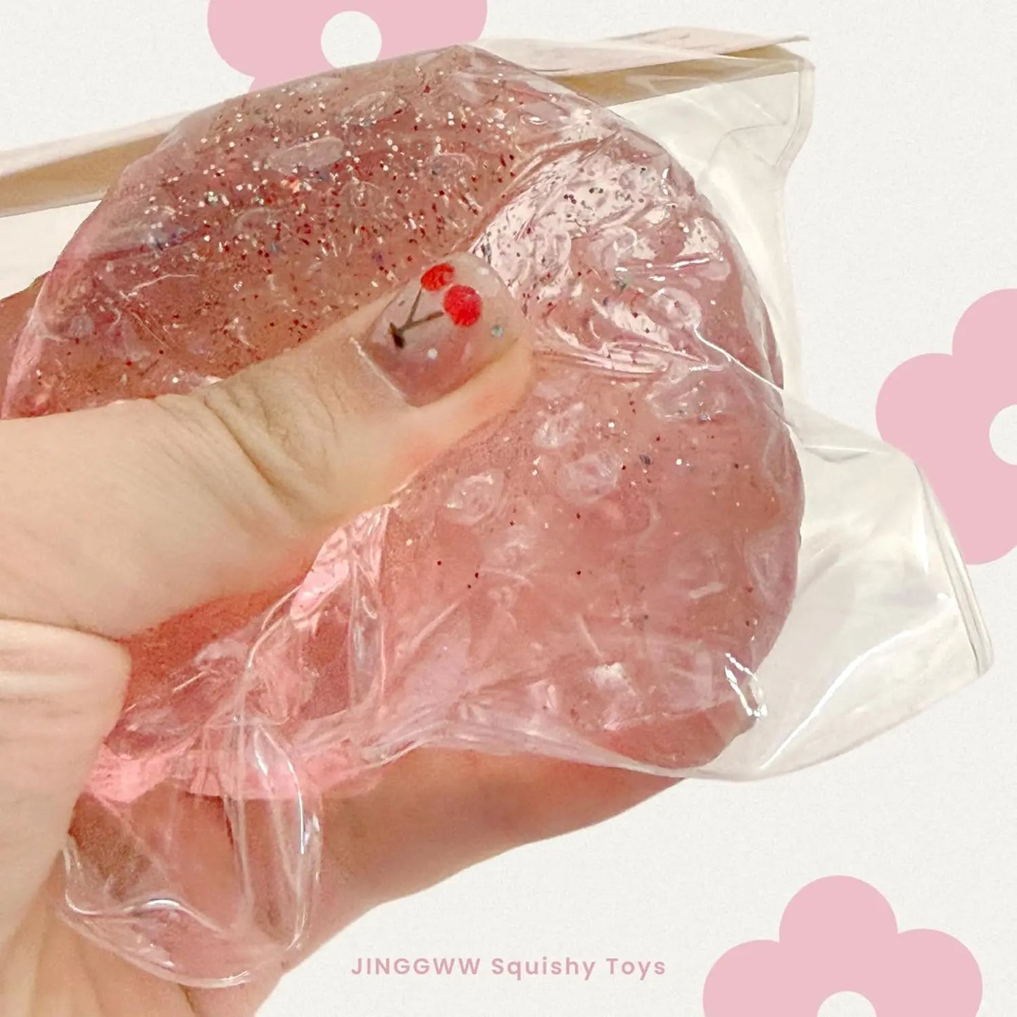 Handmade Strawberry Squishy Toys