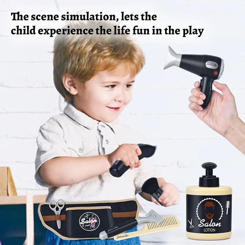 Kids Hair Salon Pretend Play Set