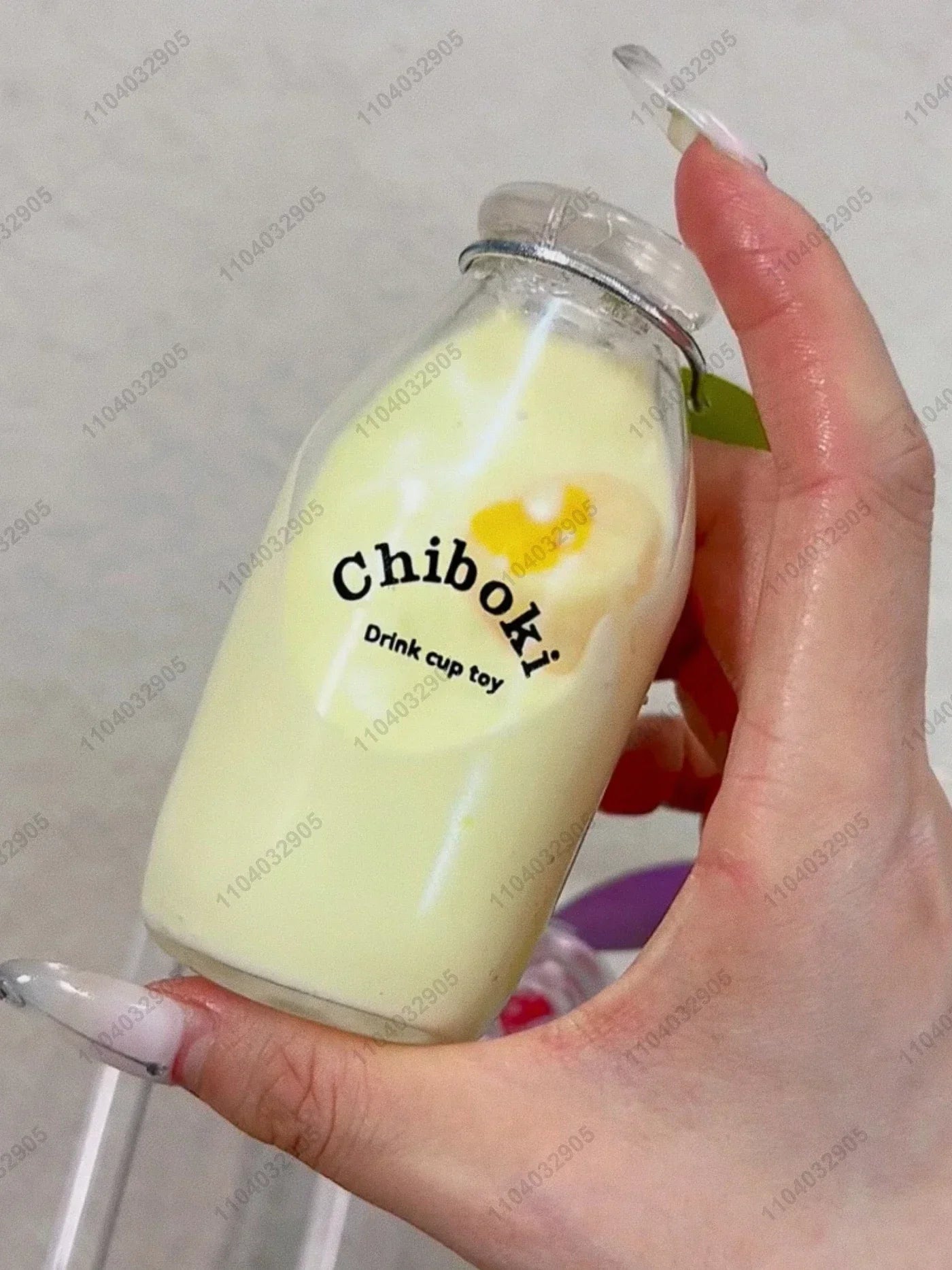 Boba Bottle Squishy Toy
