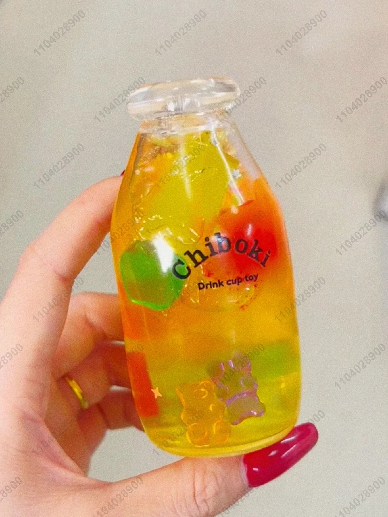 Boba Bottle Squishy Toy