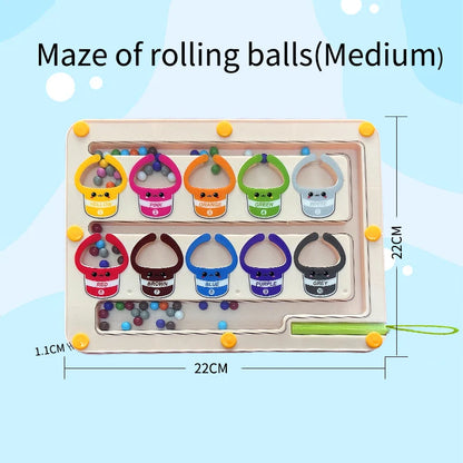 Kids Magnetic Ball Maze Board – Pen-Holding & Focus Training