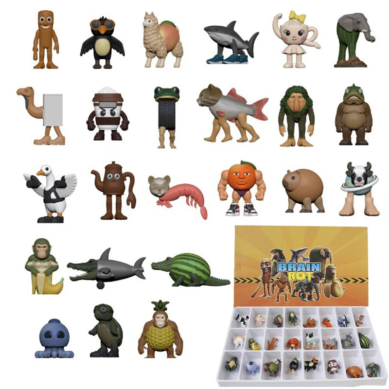 24Pcs Silly Italian Figurines