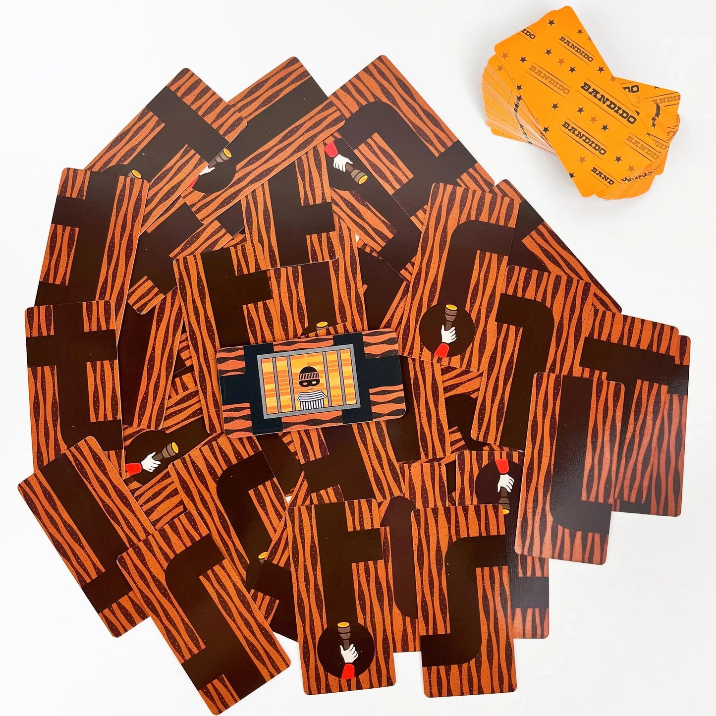 Bandido / Bandida Escape Card Game – 1–4 Players Co-op Strategy Puzzle (Travel Size