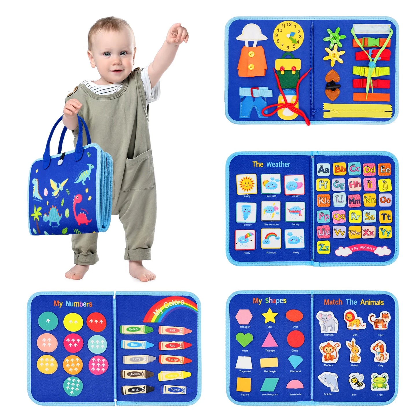 Montessori Busy Board Toy